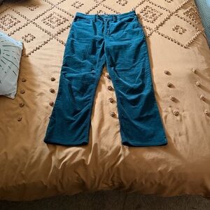 JCrew Green Corduroy Pants